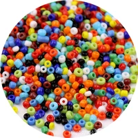 1 5 4mm solid color baking varnish glass rice beads diy handmade jewelry beads loose beads accessories