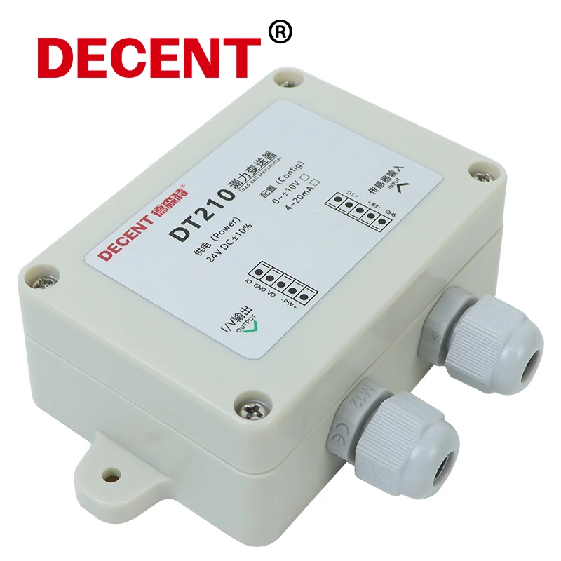 D210 weighing transmitter weight sensor current voltage force measuring amplifier 4-20ma/ ± 10V