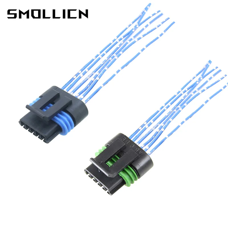 

1-50 Sets 5 Pin Delphi GM LS2 Ignition Coils Wiring Harness Connector Automotive Electrical Female Plug Socket 12162825