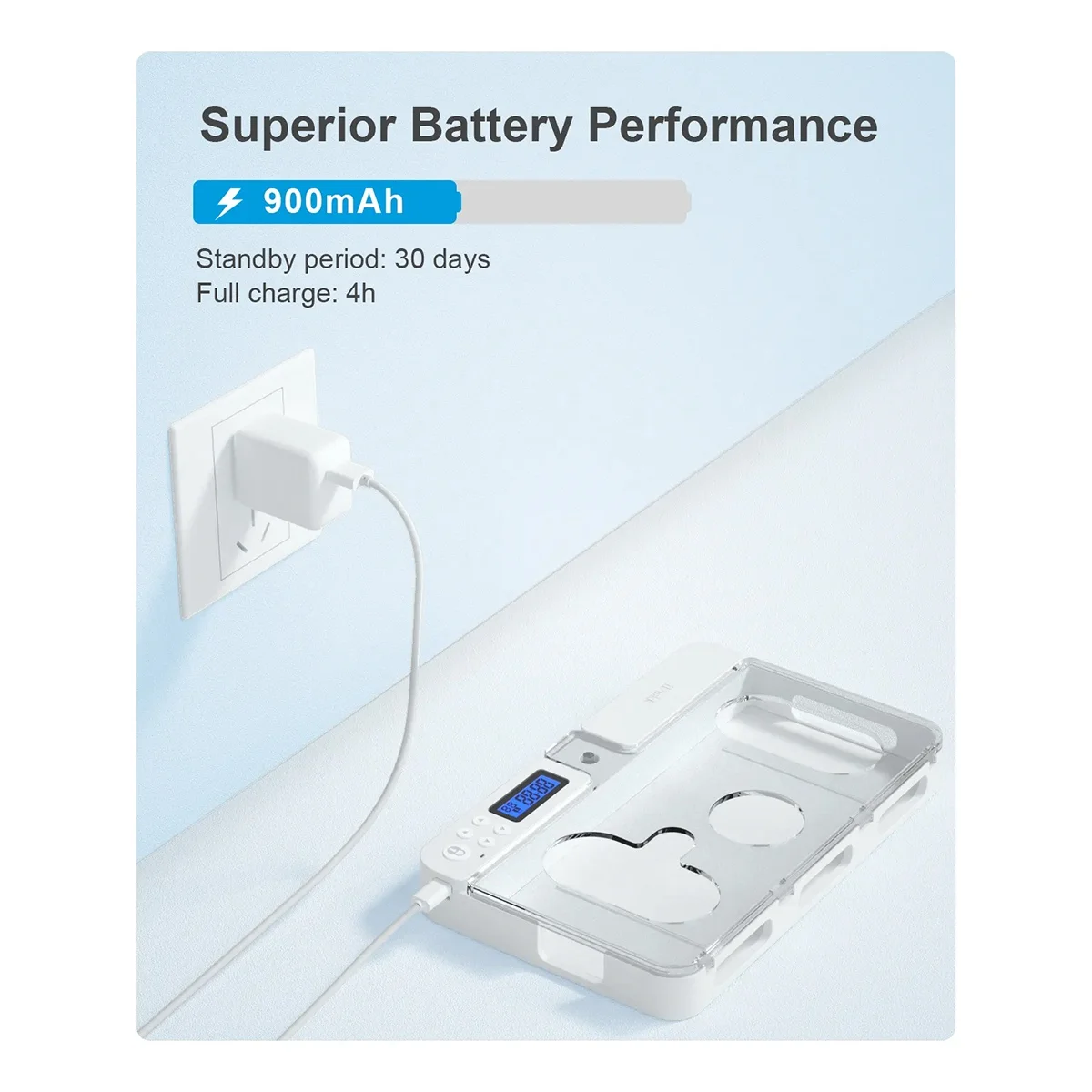 Прозрачный шкафчик для телефона с умным таймером самодисциплина ящик мобильного