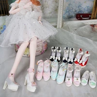 fashion 60cm bjd doll shoes sd doll dream fairy tale series doll high heels sandals doll suitable for 13 doll accessories