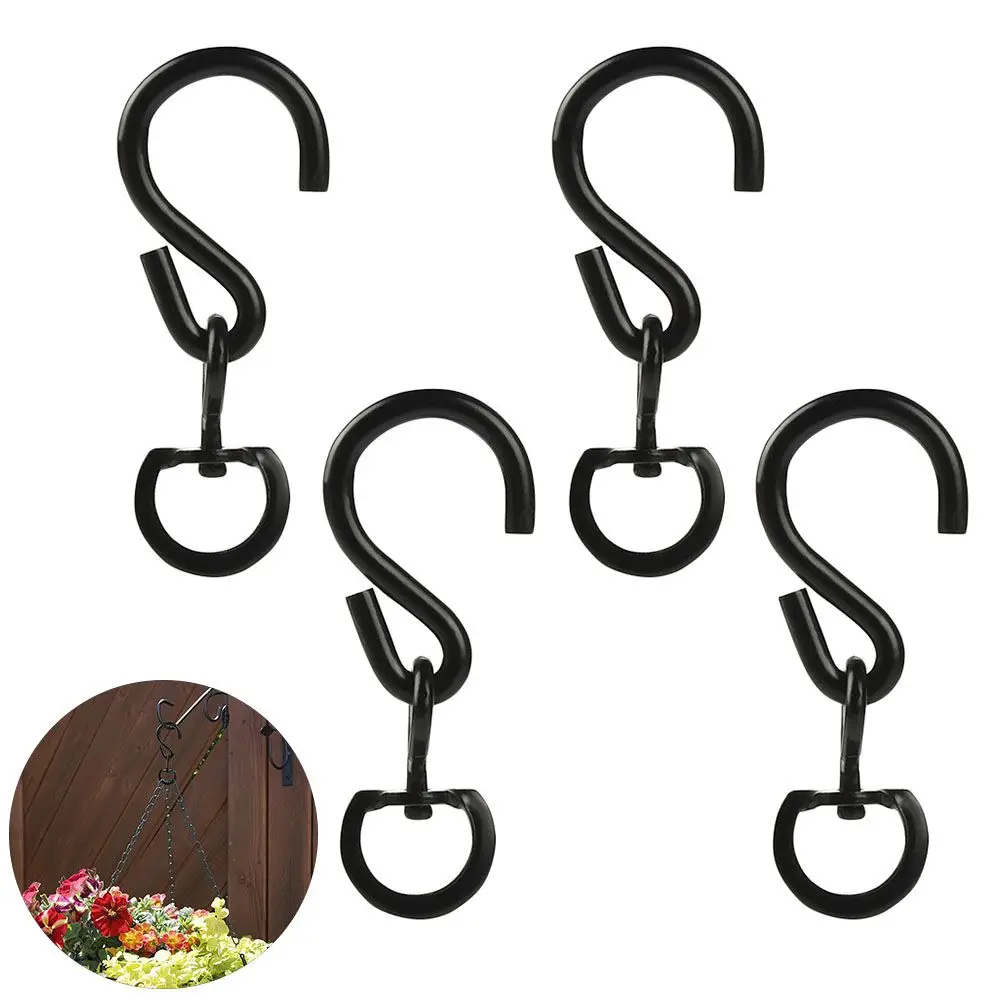 

Вращающаяся Пряжка для кастрюль, зажим для кормушки цветов, птиц, растений, поворотные подвесные крючки