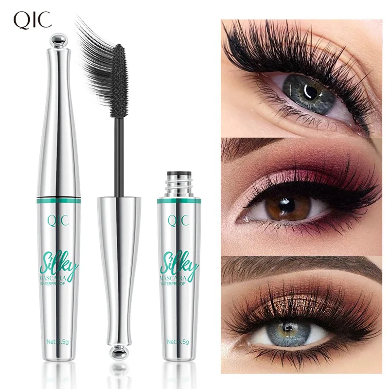 New 4D Mascara Black Waterproof And Easy To Dry Natural Soft Long Thick Curly Eyelashes Makeup Mascara Volume Eye Cosmetics