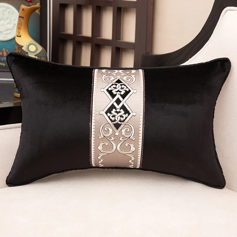 

Чехол для подушки с вышивкой 100% полиэстер