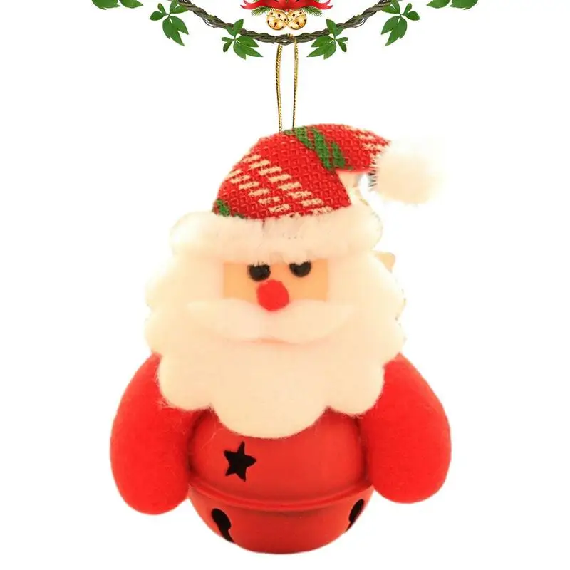 

Christmas Tree Bells Plush Bell Red Christmas Bells Create A Strong Christmas Atmosphere With Fine Workmanship Decorate Your