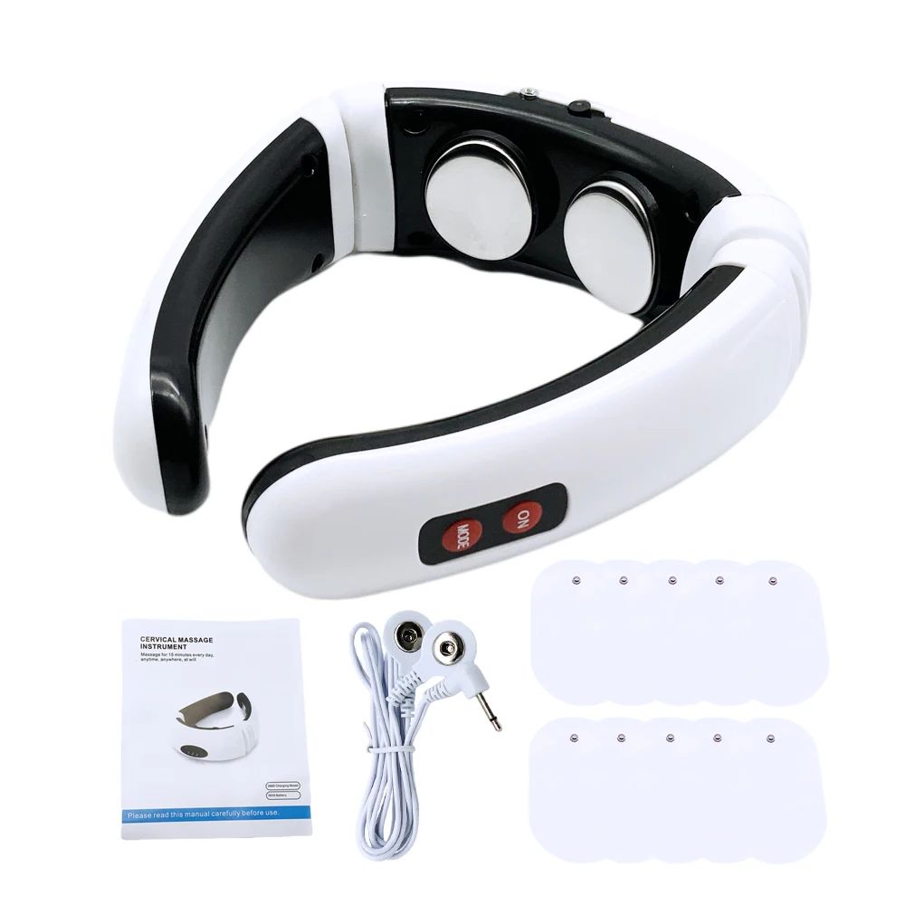 

Электрический массажер для шеи, умный массажер для спины и шеи, для массажа шейного отдела позвоночника, для облегчения боли в спине, плечах,...