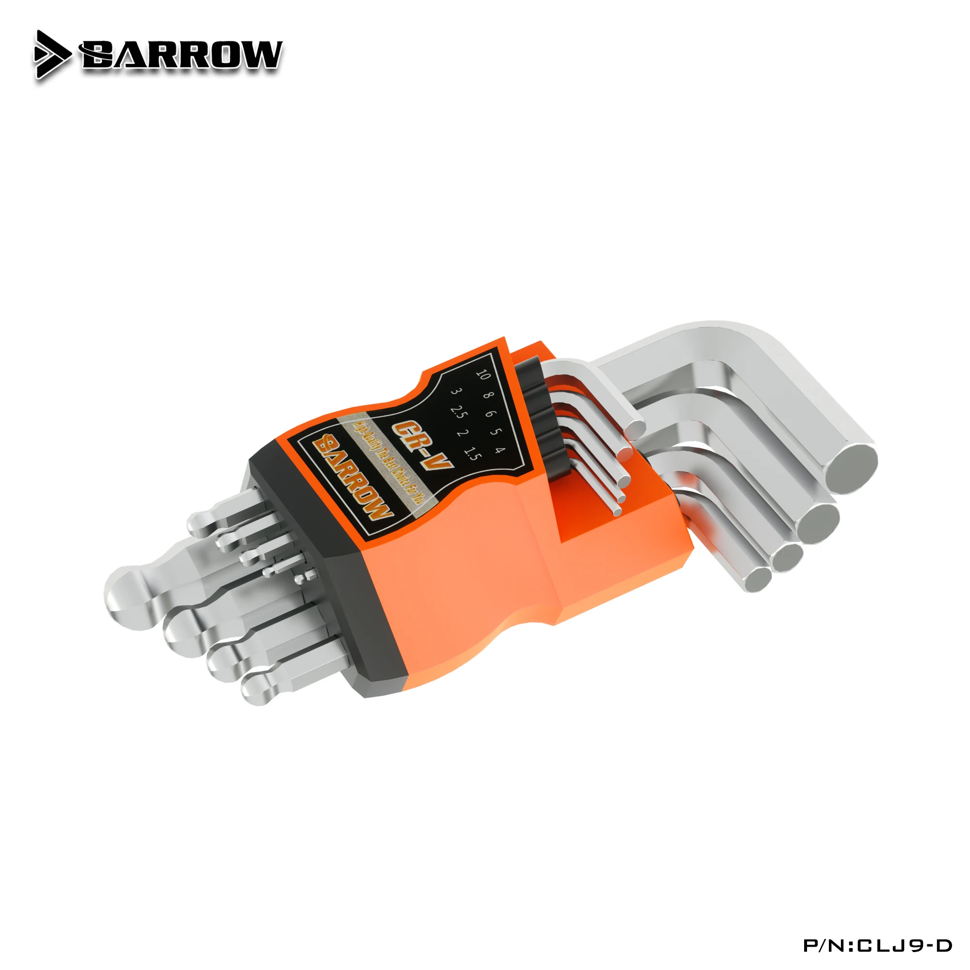 Barrow CLJ9-D CLB8 CR-V короткая шаровая Головка угловой ключ на шесть размеров Set/8 мм для