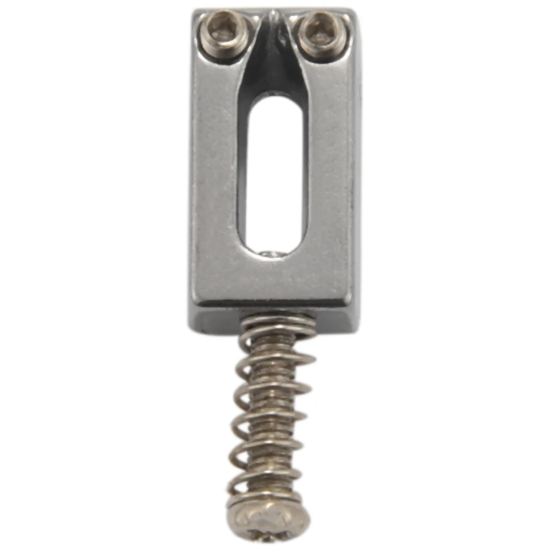 

6 Pieces Electric Guitar Bridge Saddles Flat Set for Strat Tele Guitar Replacement