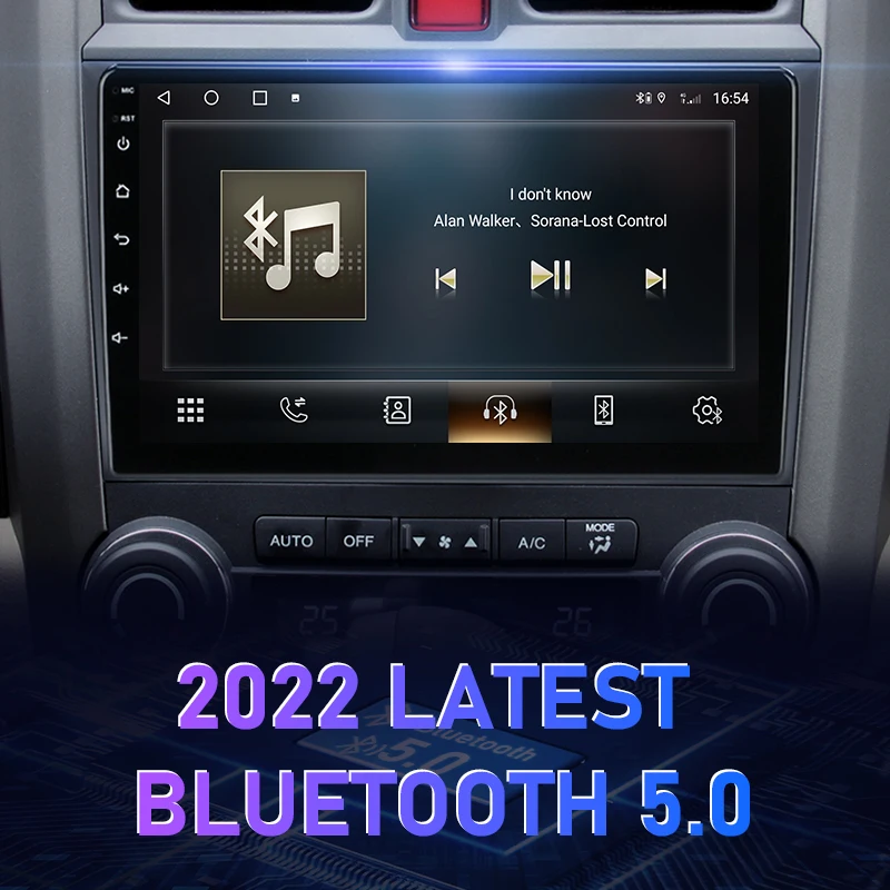 Автомобильная магнитола JMCQ 2 Din Android 11 для Honda CRV CR-V 2006 2007 2008 2009 2010 2011 мультимедийный