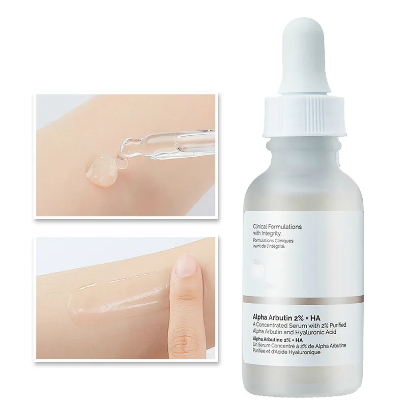 

30ml Alpha Arbutin 2%+HA Pore Treatment Serum Hyaluronic Acid Removal of Acne Moisturizing Oil Control Essence Face Skin Care