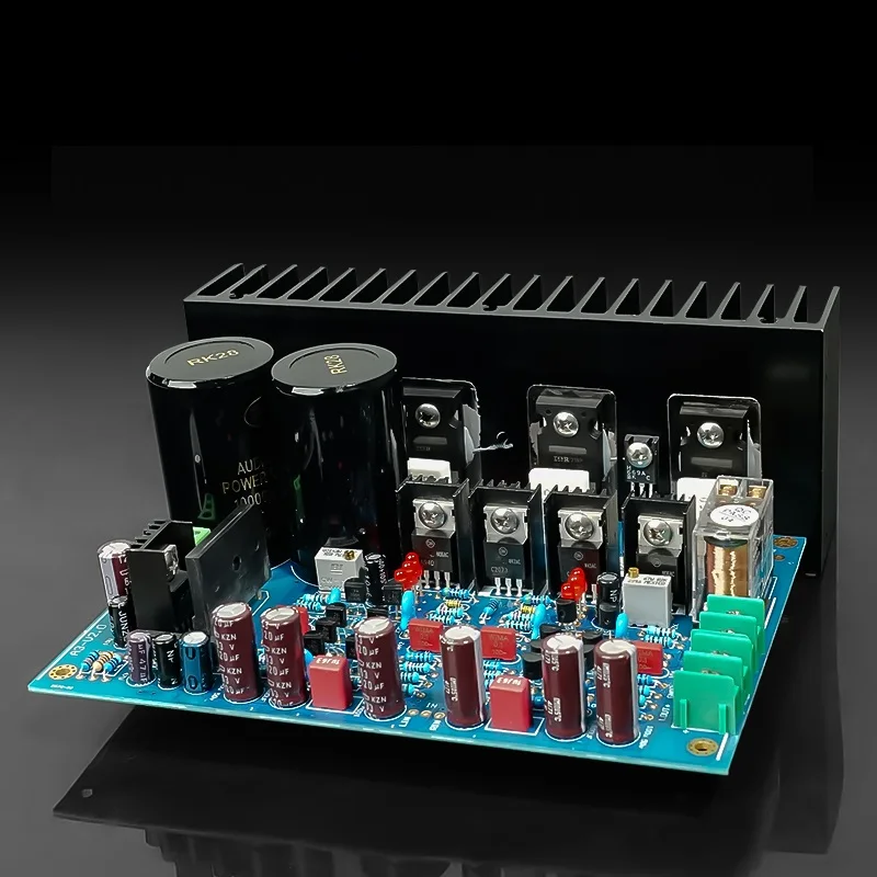 

A3 Fully Symmetrical Double Difference FET Power Amplifier Board IRFP240 IRFP9240 Output Tube With Capacitor And Radiator