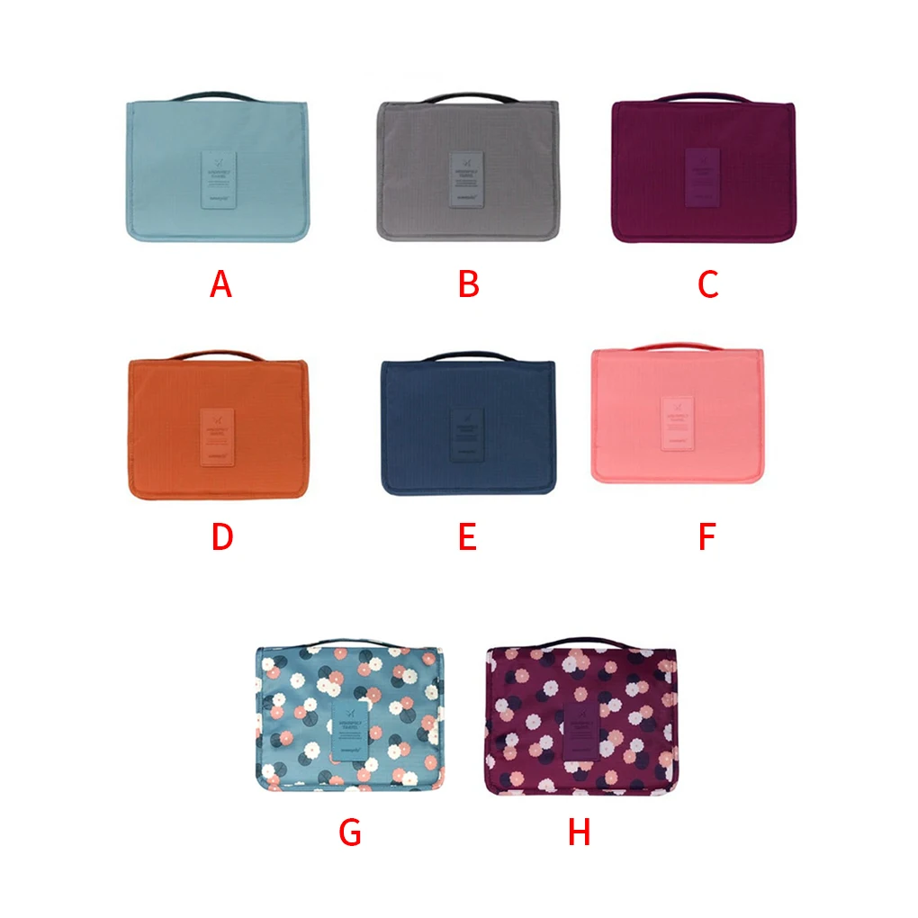 

High Capacity Makeup Bag Travel Cosmetic Bag Waterproof Toiletries Storage Bags Travel Kit Foldable Ladies Beauty Bag Organizer