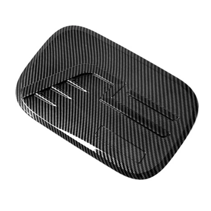 

For Kia Carnival KA4 2020 2021 2022 Car Carbon Fiber Fuel Tank Cap Cover Trim Oil Fuel Cap Decor Sticker Accessories