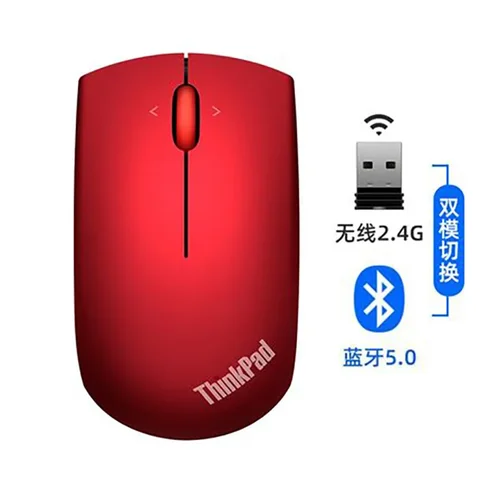 Беспроводная мышь ZKan для Lenovo  Dual-Mode Bluetooth + 2,4 ГГц