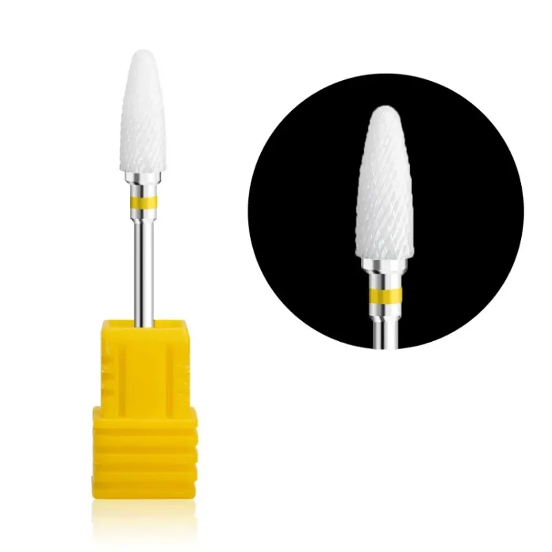 Новинка конусное Карбидное вольфрамовое сверло для ногтей фреза маникюра пилки