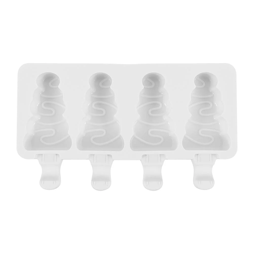 

Ice Christmas Molds Popsicle Maker Tray Diy Cream Silicone Household Cube Mousse Tool Tubes Manual Simple Jelly Candybaking
