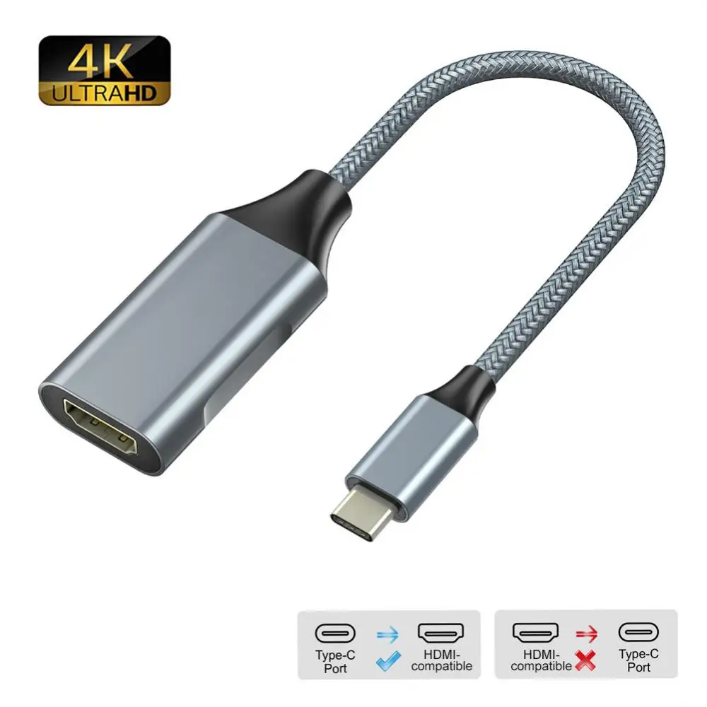 

АДАПТЕРНЫЕ кабели 4k 60 Гц Ultra Hd 4k Usb 3.1 вилка Hdtv и воспроизведение кабеля Usb Type C Video 4k 4k адаптер конвертер для Macbook Hub