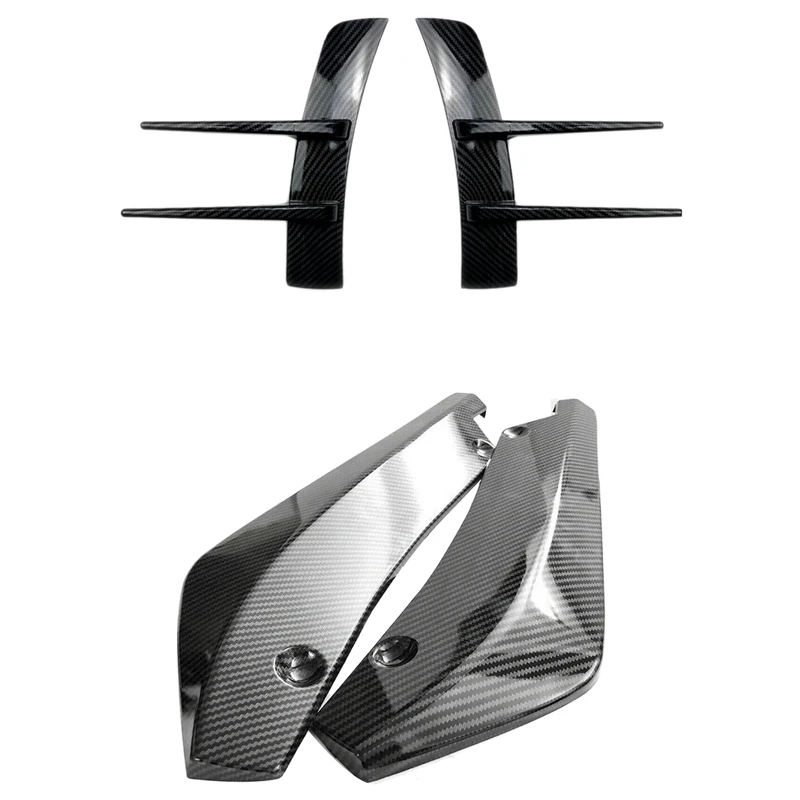 

Передний бампер, спойлер, фланцевый ветровой нож для Mercedes Benz A класса A180 с 2 шт. детской защитой