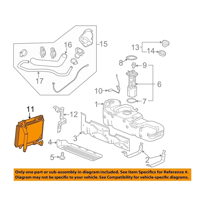 Топливный охладитель для пикапа Chevrolet Silverado GMC Sierra Turbo Diesel Truck