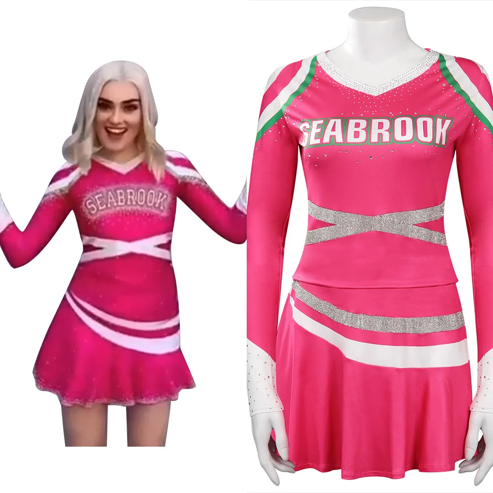 

Zombies 3 Addison Cosplay Costume Top Skirt Outfits Halloween Carnival Suit