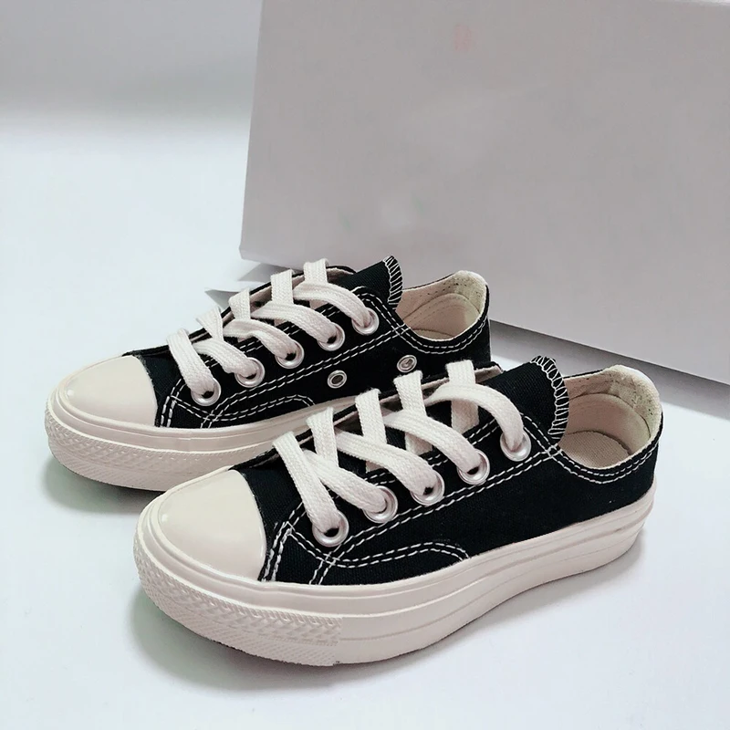 Canvas shoes for children, men's shoes, board shoes, cloth shoes for girls, spring 2023 spring and autumn new fashion