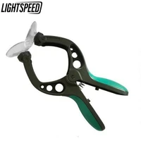 lcd screen opening spring pliers suction cup with 2 suckers for mobile phone screen opening repair tool