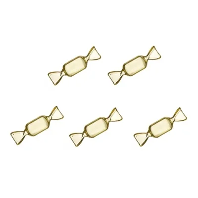 Прозрачные коробки для хранения украшений в форме конфет