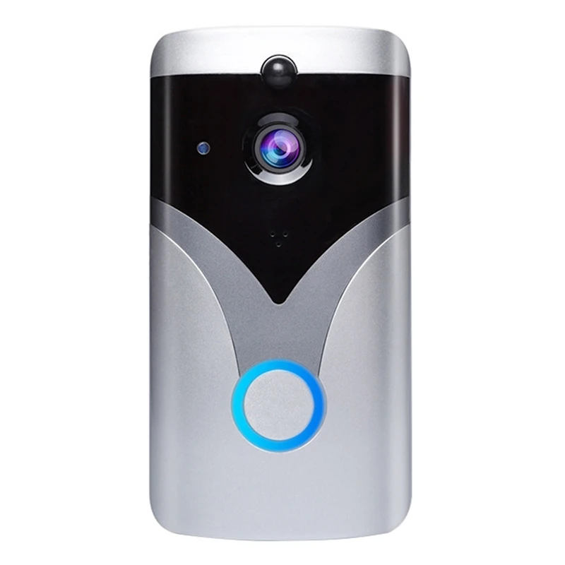 

Top Deals Video Door Bell WIFI HD Wireless Smart Waterproof 720P Night Vision Doorbell Camera For IOS Android