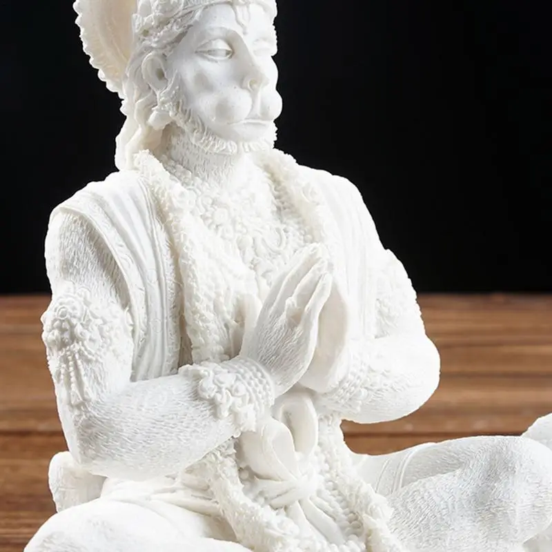 Фигурка Hanuman из смолы мифологическая Статуэтка домашние украшения для йоги