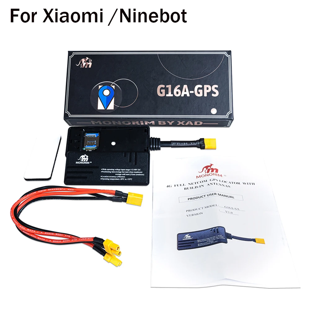 

Monorim for Xiaomi/Ninebot GPS G16A Location Tracker Specially Battery Connectors Electric Scooter/ Ebikes / eMobility Parts