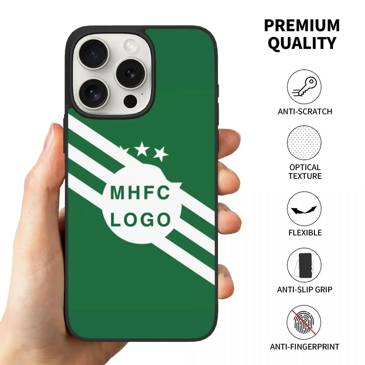 Израиль F.C MHFC Чемпион Apple ПК телефон защитный чехол Беспроводная зарядка