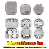 new earphone storage bag portable data cable organizer bag multifunctional digital gadgets case charger u disk protective cover