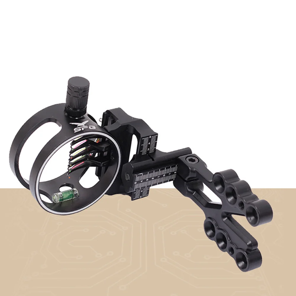 

5-Pin Bow Sight Aiming Needle Adjustable Archery Bolts Sight Archery Equipment Bow Arrow Equipment for Recurve Bow