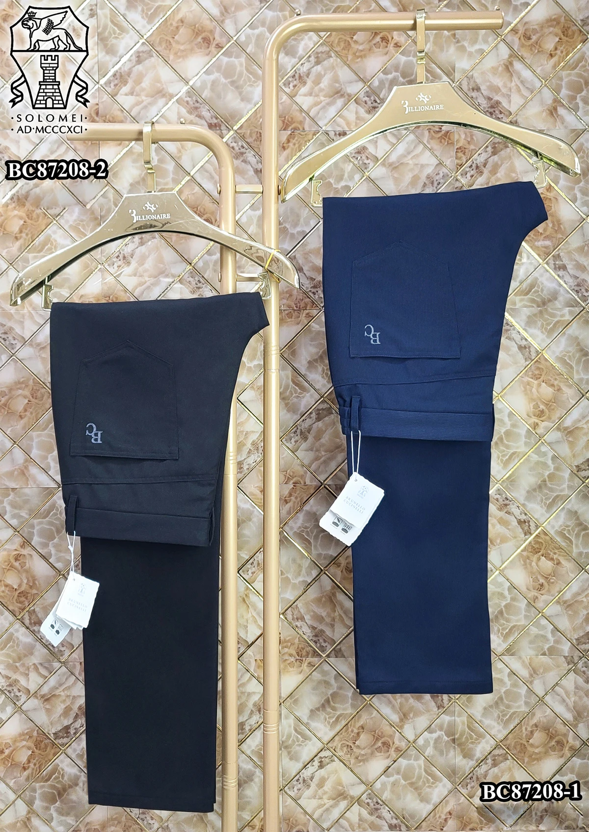 

Мужские брюки из кашемира, большие размеры 31-40