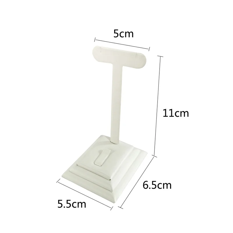 

Белый стеллаж для хранения колец из искусственной кожи, стеллаж для ювелирных изделий, стеллаж для колец, серег, домашний счетчик в соответствии со стеллажем для дисплея