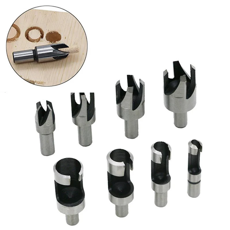 ZK30 8 шт. резак по дереву сверло режущий инструмент набор сверл прямой конический конус 5/8 
