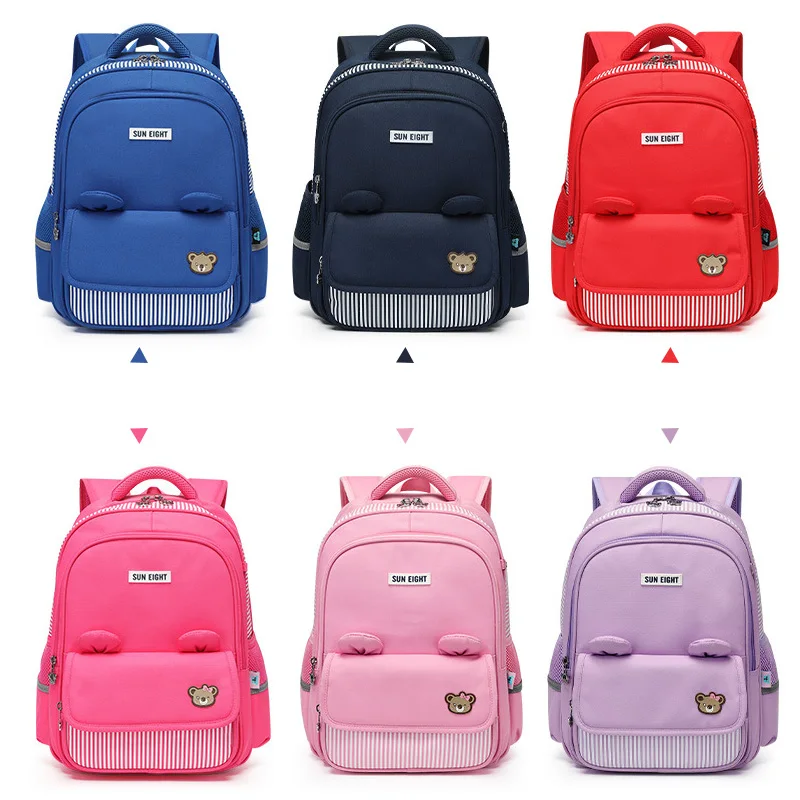 Class 1-2 School Bags Cute Mochila Cute Backpack Kids School Backpack for Girls  Canvas Bag