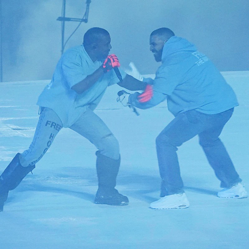 Harajuku O Neck Free Hoover Kanye West Tshirts Men and Women Oversized Cotton Streetwear T-shirt Short Sleeve Loose Summer Tees