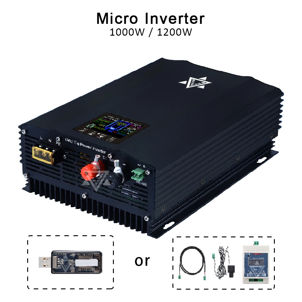 

Солнечный инвертор 1000 Вт для аккумуляторов