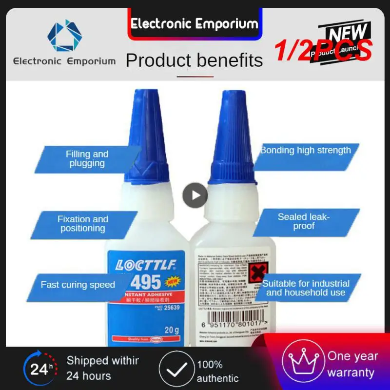 

1/2PCS Super Glue Practical Car Auto Rubber Repair Tire Glue Window Speaker Seal Tire Repair Glue