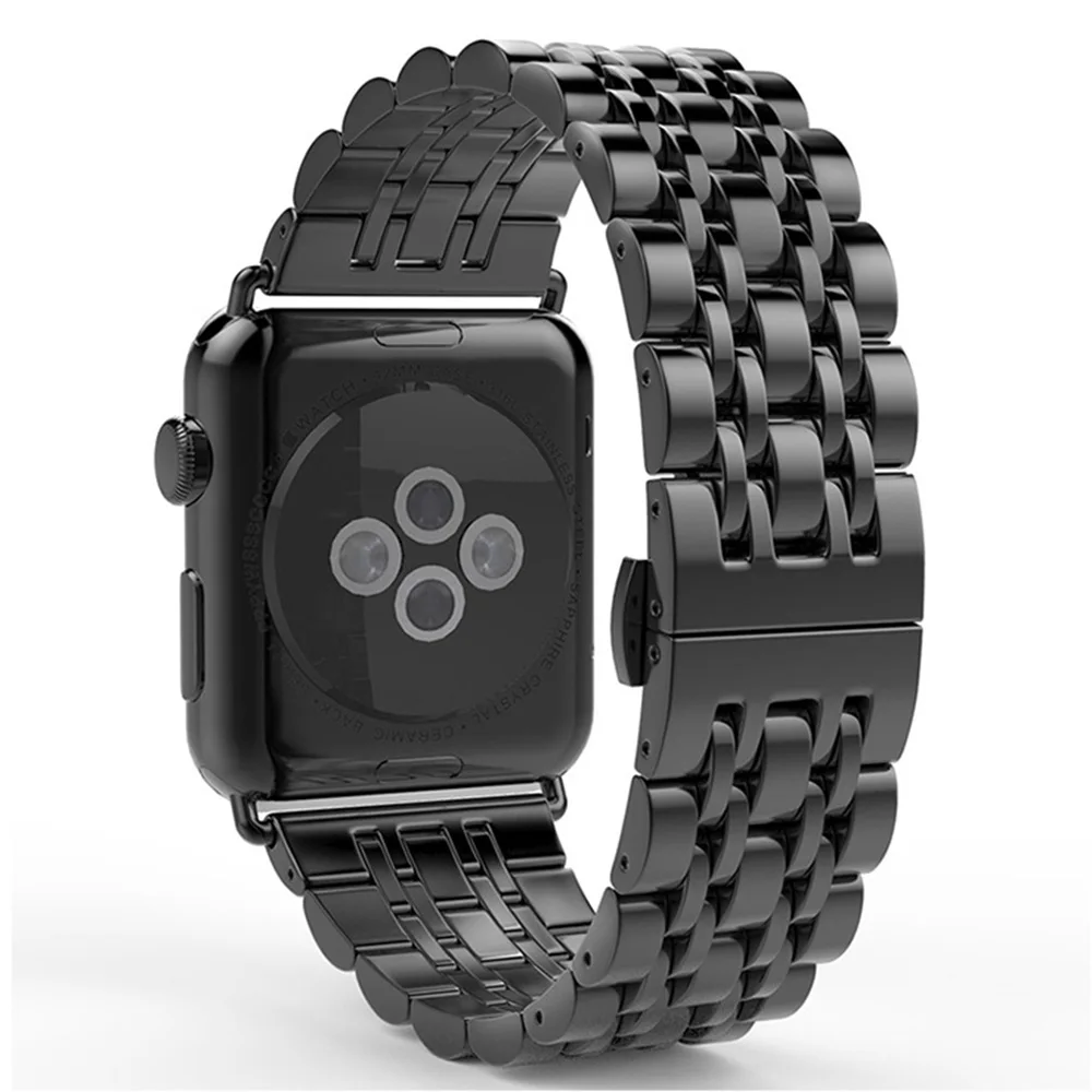 Ремешок из нержавеющей стали для часов Apple Watch Series 1 2 3 4 5 38 мм 40 42 44 | Наручные часы