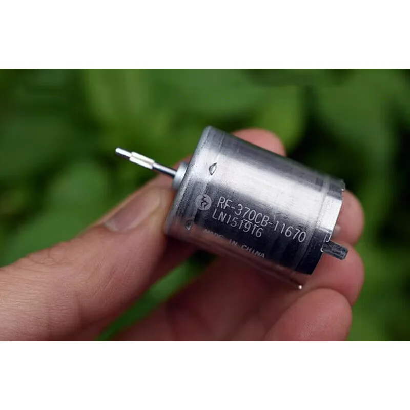 Япония MABUCHI RF-370CB-11670 Щеточный двигатель из драгоценного металла с накаткой Вал
