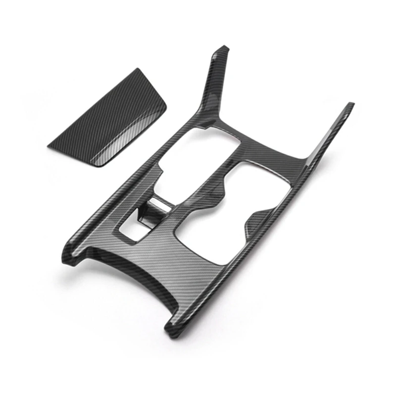 

Car Carbon Fiber Center Console Gear Shift Panel Water Cup Holder Cover Trim Stickers For Honda Accord 2018-2022