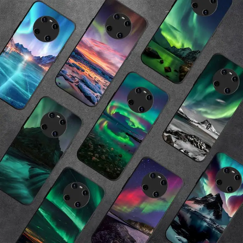 

Aurora Phone Case for Huawei Y 6 9 7 5 8s prime 2019 2018 enjoy 7 plus