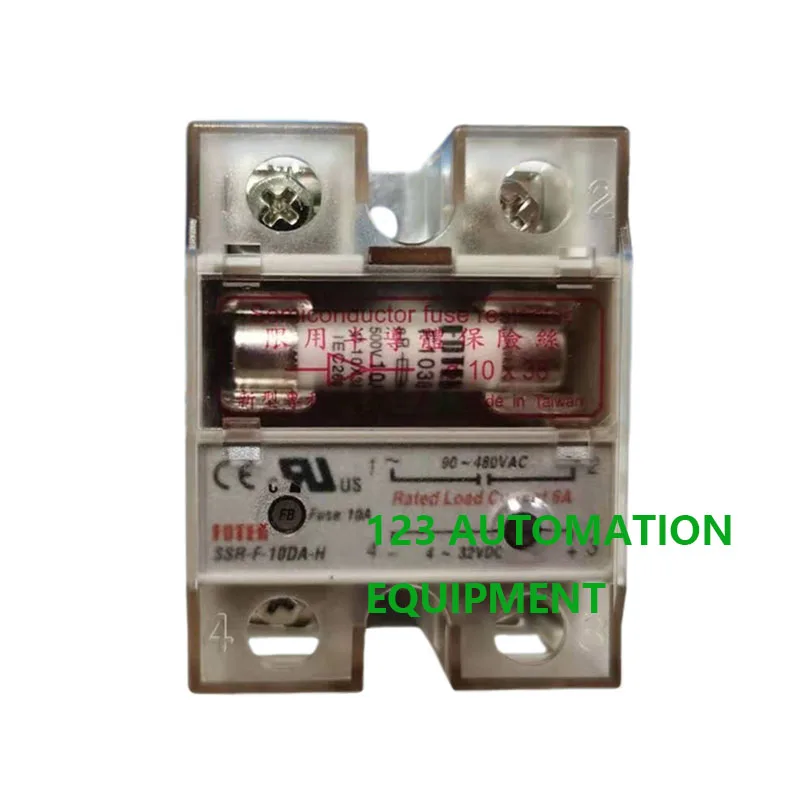 Оригинальное новое твердотельное реле FOTEK SSR-F-10DA 25DA 40DA-H Fotek SSR 6A 16A 25A, высокое напряжение dc В ac Оригинальное новое твердотельное реле FOTEK SSR-F-10DA 25DA 40DA-H Fotek SSR 6A 16A 25A, высокое напряжение dc В ac