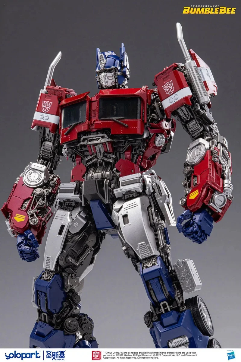 Фото [В наличии] фигурка экшн-фигурки Soskill Трансформеры Optimus Prime Бесплатная доставка коллекционный подарок на день рождения декоративная Сборная модель №4