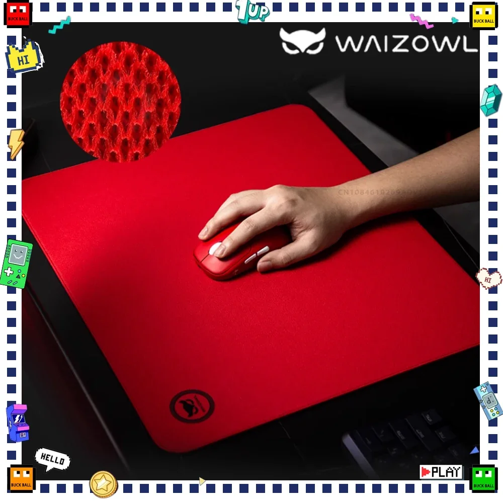 Игровой коврик для мыши WAIZOWL Falcon Owl праймер из пенополиуретана гранулированная