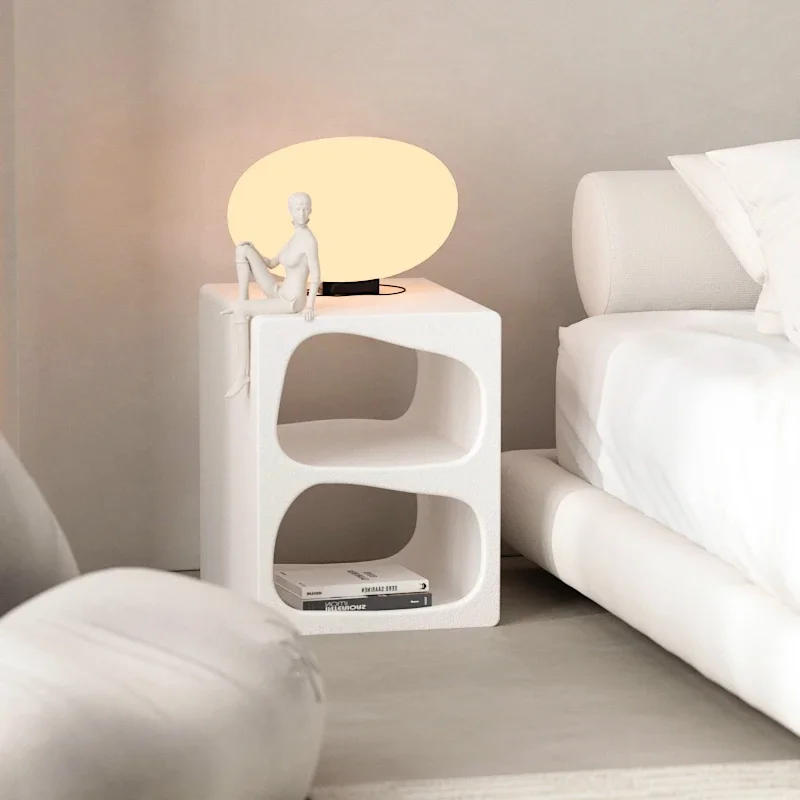 Удобный комод тумбочка современные открытые прикроватные столики стол ящик