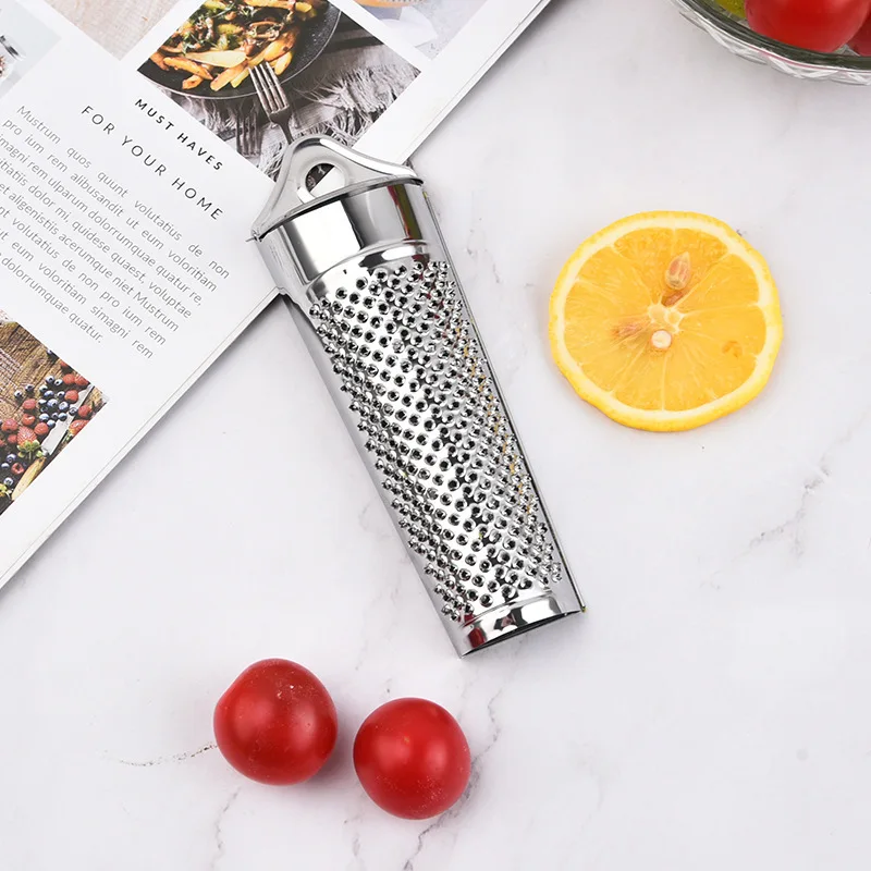 

High Quality Stainless Steel Versatile Hand Held Nutmeg Citrus Zester Ginger Grater Garlic Nut Planer Kitchen Tools