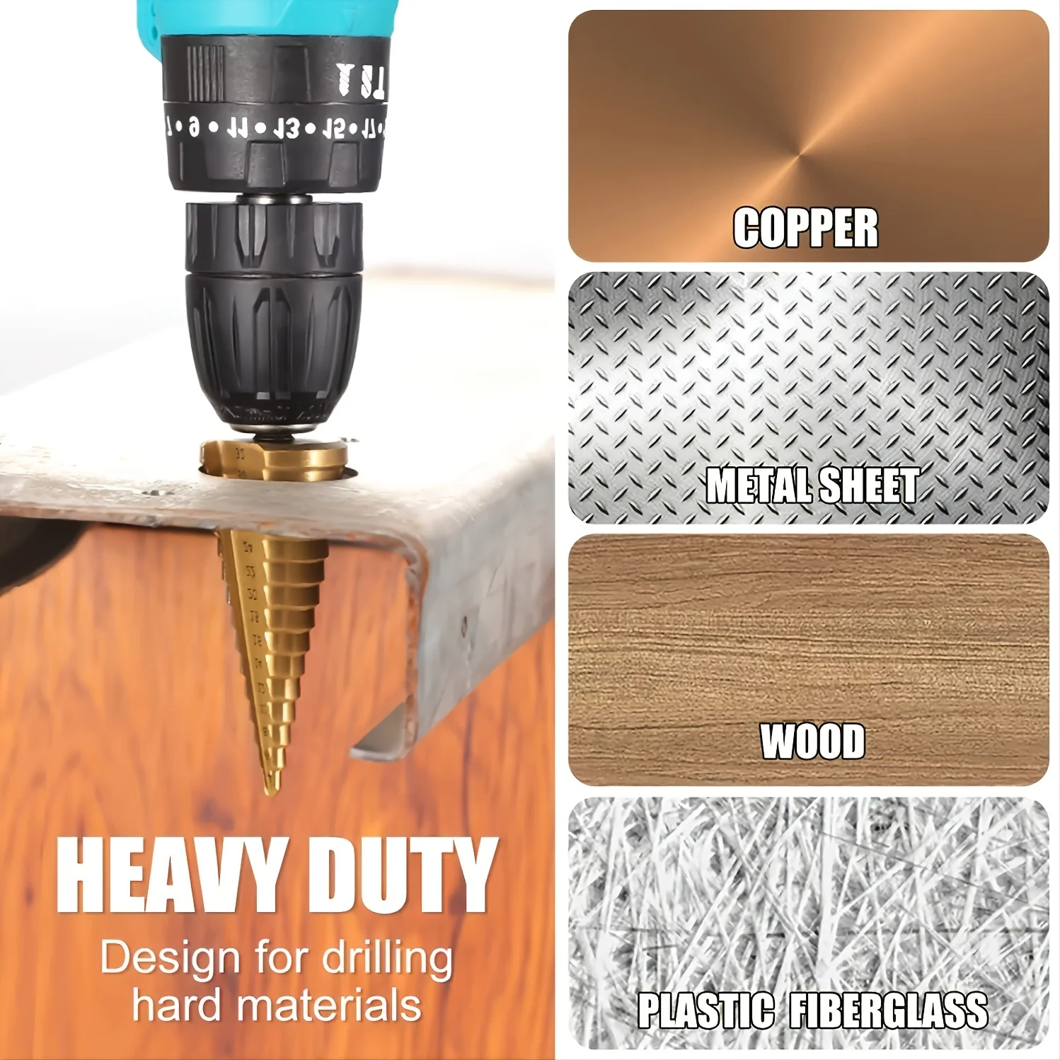 NIUXIANG ступенчатое сверло из высокоуглеродистой стали